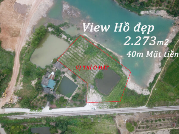 Đất Mặt Hồ Sinh Thái Việt Dân - Đông Triều - Quảng Ninh